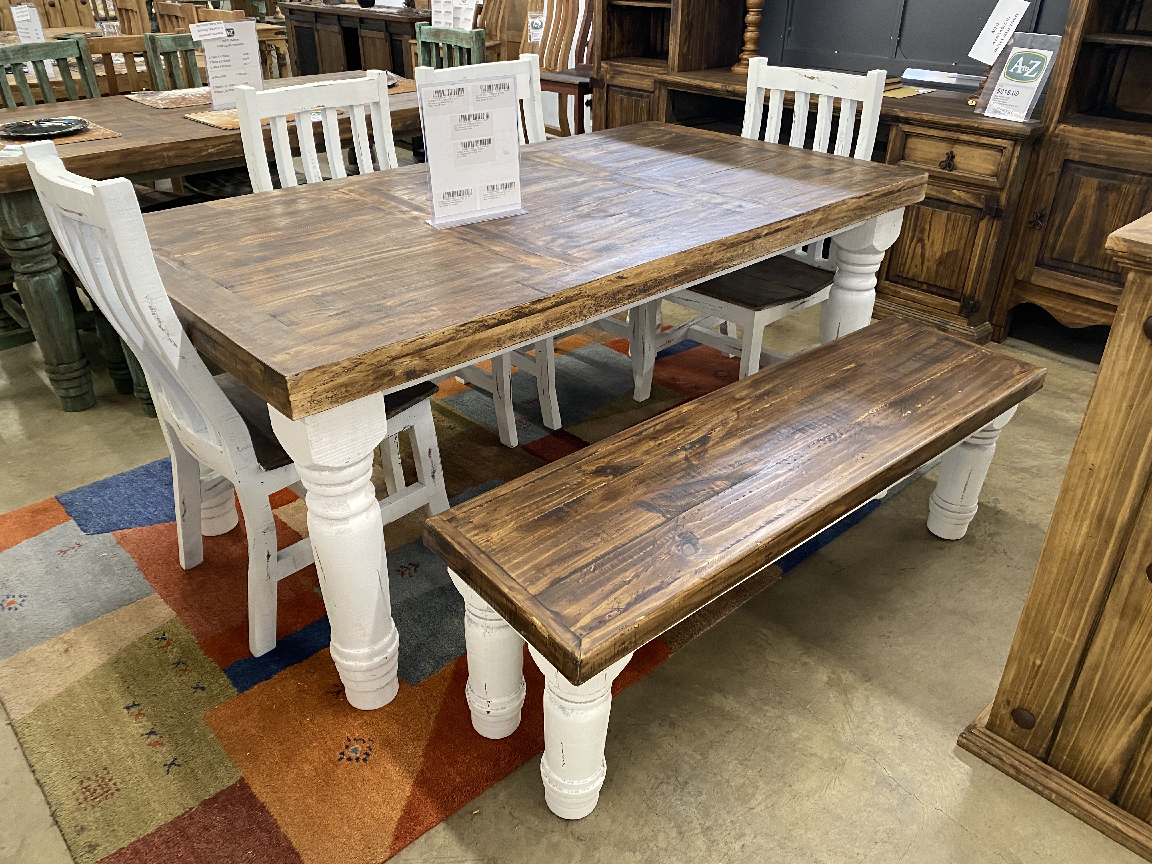 Santa Rita Dining Painted Image